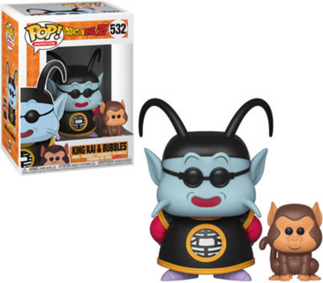 Funko POP! Animation: Dragon Ball Z - King Kai & Bubbles #532
