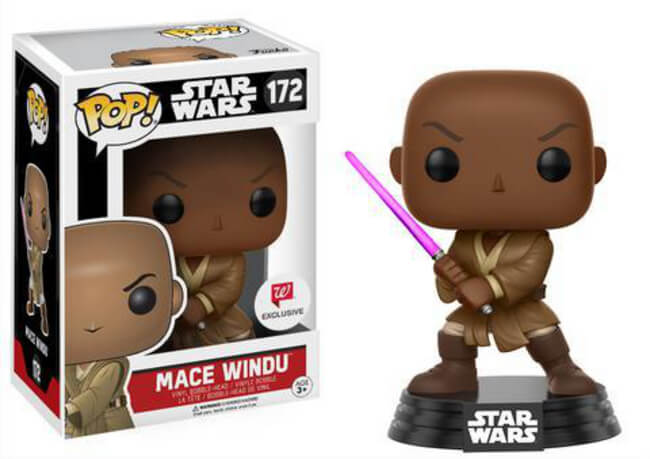 Funko POP! Star Wars: Mace Windu (Walgreens)(Damaged Box*) #172
