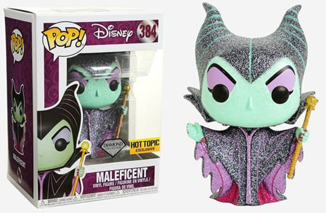 Funko POP! Disney: Maleficent (Diamond Collection)(Hot Topic) #384