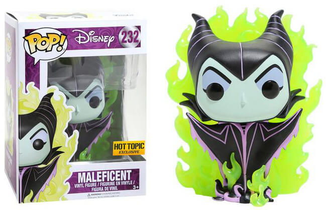 Funko POP! Disney: Maleficent (Hot Topic)(Damaged Box) #232