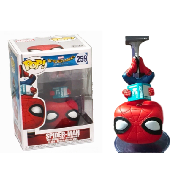 Funko POP! Marvel: Spider-Man Homecoming - Spider-Man [Upside Down](Damaged Box) #259