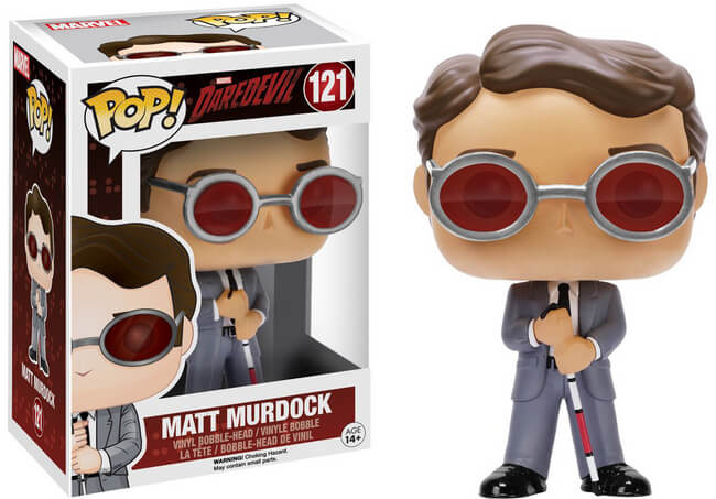 Funko POP! Daredevil: Matt Murdock (Damaged Box)[B] #121