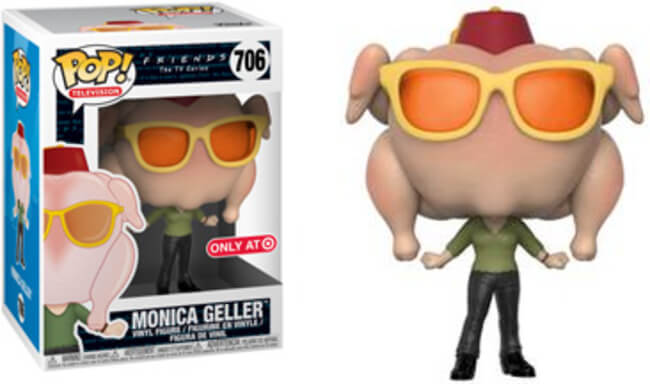 Funko POP! Television: Friends - Monica Geller w/ Turkey (Target)(Damaged Box)  #706