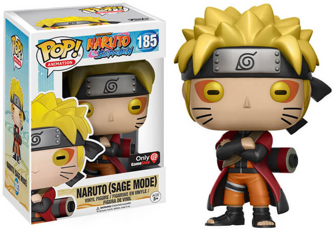 Funko POP! Animation: Naruto Shippuden - Naruto Sage Mode (GameStop) #185