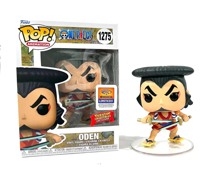 Funko POP! Animation: One Piece - Oden (ToyStop)(WonderCon 2023)(Damaged Box) #1275