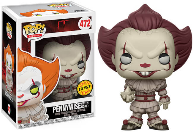 Funko POP! Movies: IT - Pennywise w/ Boat (CHASE) #472
