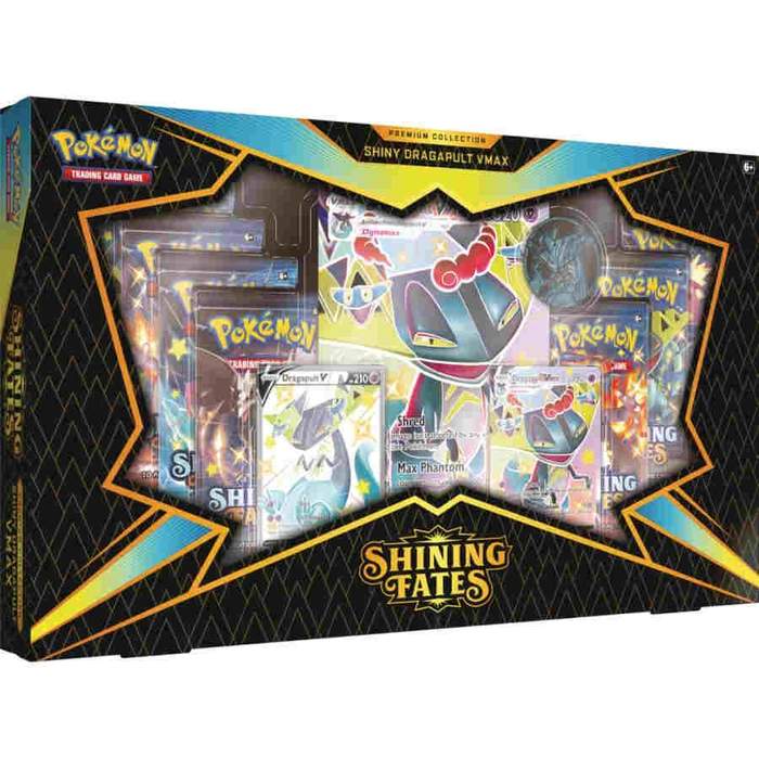 Pokemon TCG Sword & Shield Shining Fates Shiny Dragapult VMAX Premium Collection