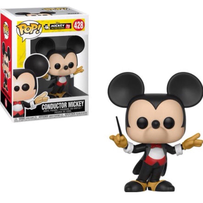 Funko POP! Mickey The True Original: Conductor Mickey (Damaged Box) #428