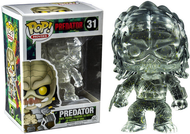 Funko POP! Movies: Predator - Predator [Cloaked/Bloody](Hot Topic)(Damaged Box*) #31