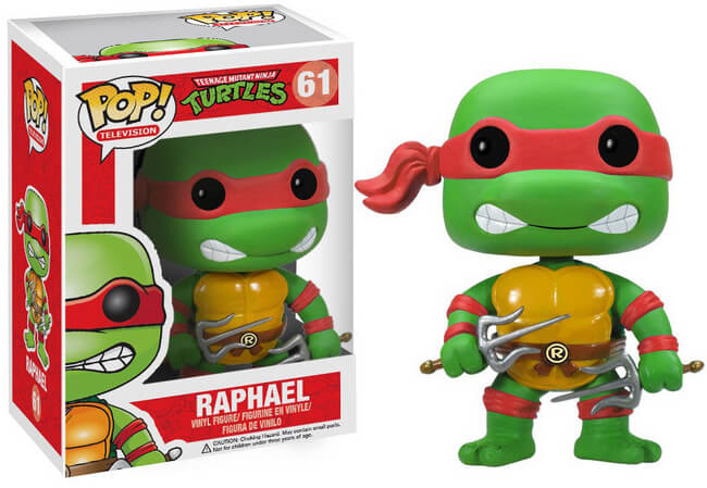Funko POP! Television: TMNT - Raphael (Damaged Box) #61