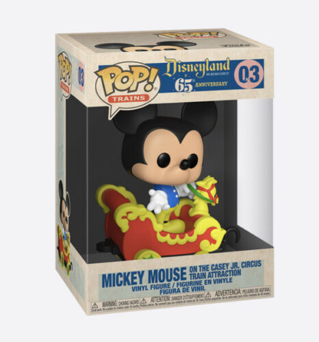 Funko POP! Disneyland 65th Anniversary: Mickey Mouse On The Casey Jr Circus Train Attraction #03