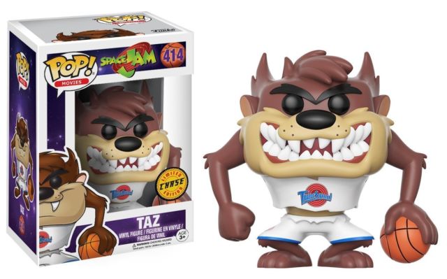 Funko POP! Movies: Space Jam - Taz (CHASE)(Damaged Box) #414