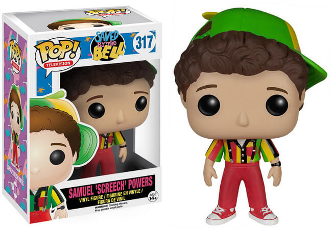 Funko POP! Television: Saved By The Bell - Samuel "Screech" Powers (Damaged Box) #317