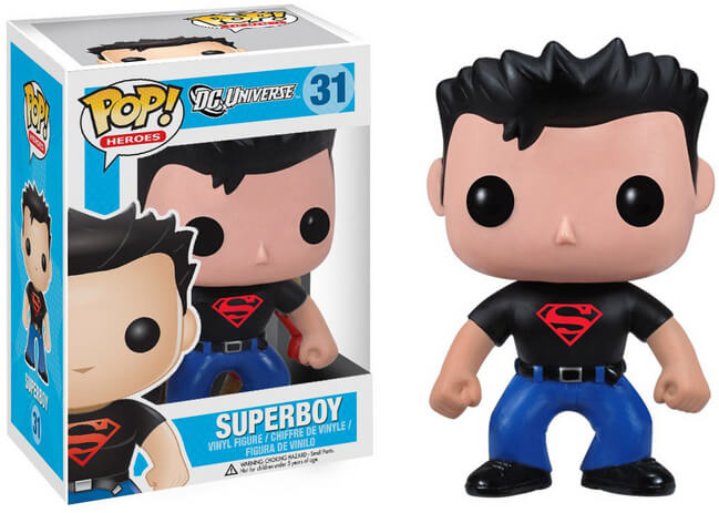 Funko POP! Heroes: DC Universe - Superboy (Damaged Box) #31