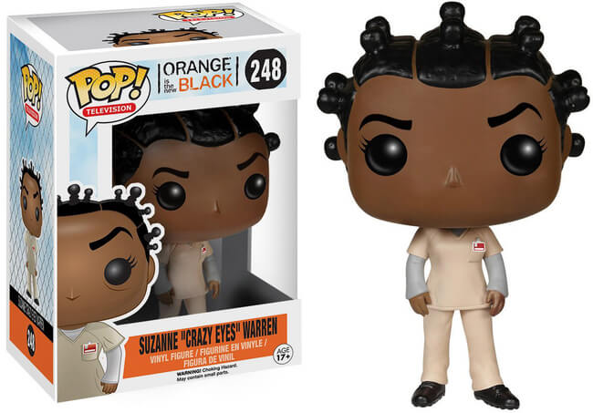 Funko POP! Television: Orange is The new Black - Suzanne "Crazy Eyes" Warren (Damaged Box) #248