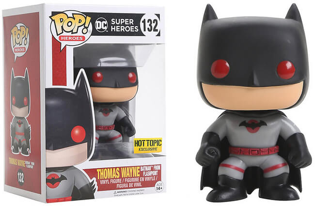 Funko POP! Heroes: DC Super Heroes - Thomas Wayne Flashpoint (Hot Topic) #132