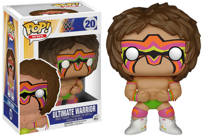 Funko POP! WWE: Ultimate Warrior (Damaged Box) [B] #20