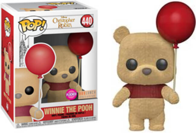 Funko POP! Disney Christopher Robin: Winnie the Pooh (Flocked)(Box Lunch)(Damaged Box) #440